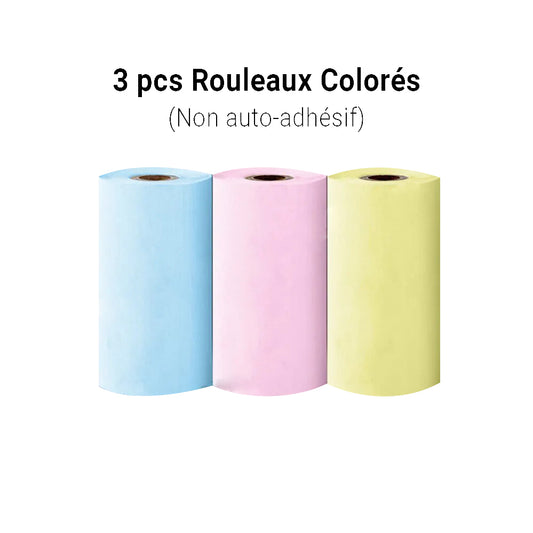 Recharge Rouleaux "Colorés" 3pcs